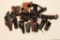 18KN-7 LEATHER LOT  HOLSTERS, AMMO POUCHES, ETC.