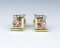 18CAI-74 PINK TOURMALINE & DIAMOND EARRINGS