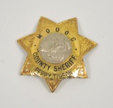 18PL-4 MODOC COUNTY SHERIFF BADGE