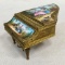 19GFE-5 MINIATURE BRONZE DORE GRAND PIANO