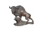 19GFE-86 LIFE SIZE BRONZE BUFFALO