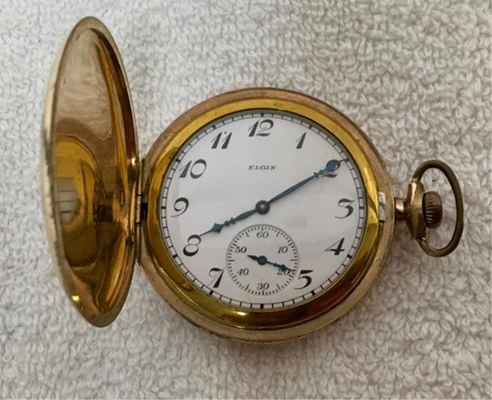 19GFE-71 ELGIN 12 SIZE POCKET WATCH