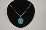 18LN-1-147 TURQUOISE NECKLACE