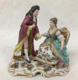 19GFE-113 MEISSEN FIGURAL GROUPING