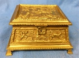 19GFE-4 BRONZE DORE HINGED BOX