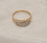 19RPS-29 DIAMOND PYRAMID RING