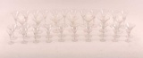 19KC-39 LARGE CRYSTAL STEMWARE SET