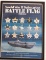 19IE-8 POSTER OF WWII SUB BATTLE INSIGNIAS