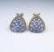 19CAI-48 TANZANITE EARRINGS