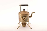19RPS-49 TEAPOT WITH STAND & BURNER