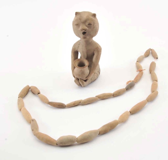 19PX-8 EARLY POTTERY FIGURE
