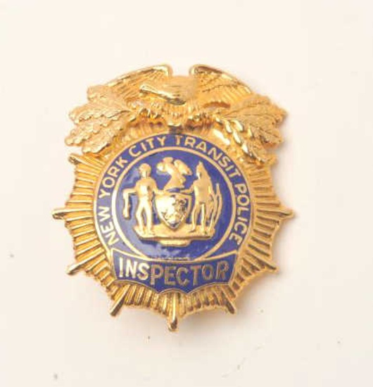 18DC-32 TRANSIT POLICE BADGE