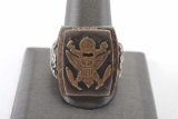 19MS-107 WWII ERA RING