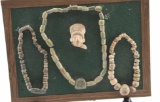 19PX-7 3 STONE OR JADE NECKLACES