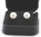 19RPS-22 PEARL STUD EARRINGS