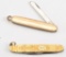SUMLS-356 2 ANTIQUE VEST POCKET KNIVES
