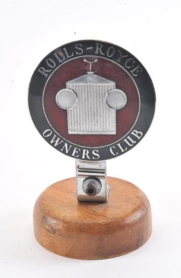 19LR- 23 ROLLS ROYCE OWNERS ORNAMENT