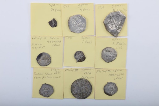 19NO- 30 11 COINS 18TH -19TH CENTURY