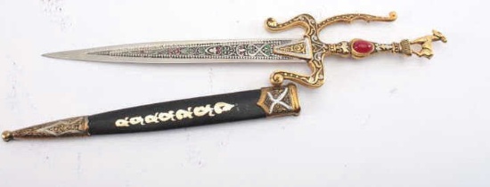 SUMLS-334 SPANISH TOLEDO MINIATURE SWORD