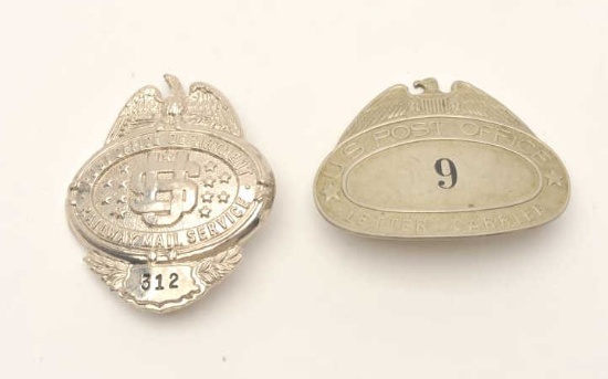 18DC-95 POST OFF. BADGE