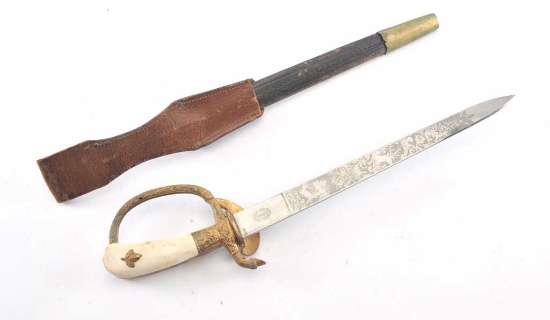 19MS-18 NAZI HUNTING DAGGER