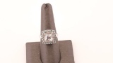 19JW-29 AQUAMARINE RING