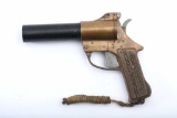 19RH-147 BRASS FLARE GUN