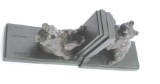 19KI-3 BRONZE BOOK ENDS