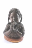 19KI-4 BRONZE OF GIRL