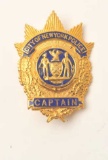 18DC-21 POLICE CAPT. BADGE