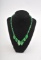 20RPS-23 GREEN JADE NECKLACE