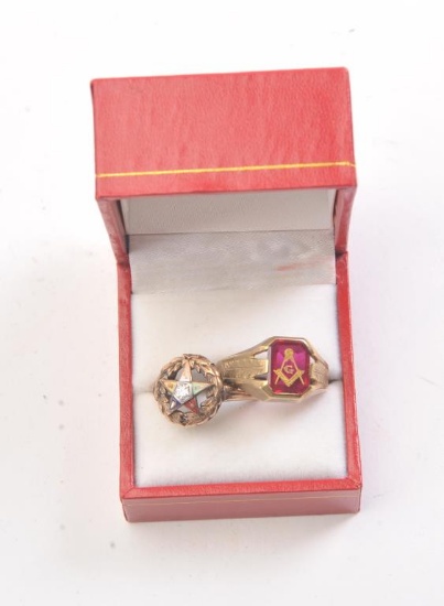 20CP-1 MASONIC RINGS