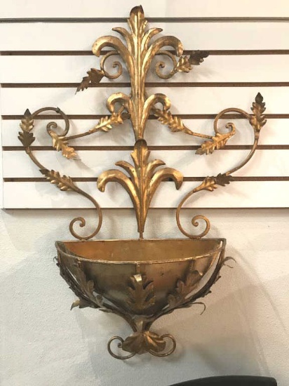 20TMO-216 GOLD LEAF WALL PIECE