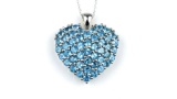 20CAI-65 BLUE SAPPHIRE & DIAMOND RING