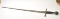 20JA-3 VICTORIAN ERA 1 1/2 HAND SWORD