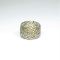 20CAI-11A YELLOW SAPPHIRE & DIAMOND RING