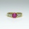 20CAI-45 RUBY & DIAMOND RING