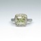 20CAI-5 YELLOW & WHITE DIAMOND RING