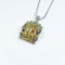 20CAI-37 RAINBOW SAPPHIRE PENDANT