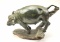 20HI-19 CARVED STONE BUFFALO