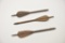 20IA-27 3-IRON CROSSBOW BOLTS WITH WOOD FLIGHTS