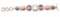 20RPS-34 MULTI COLORED STONE BRACELET