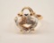 20ICS-3 14K ROSE GOLD RING