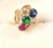 20RPS-46 MULTI GEM RING