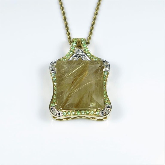 20CAI-21 MULTI-GEM PENDANT