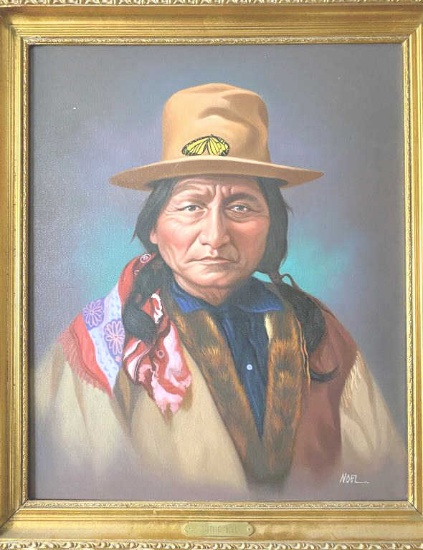TMF-10 ORIGINAL OIL SITTING BULL