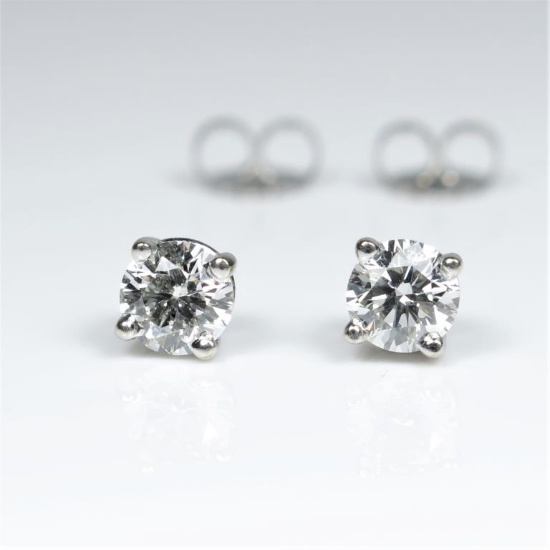 20CAI-38 IDEAL CUT DIAMOND STUD EARRINGS