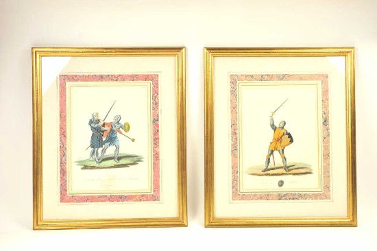 20KE-9 ANTIQUE PRINT LOT