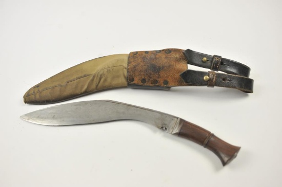 20IA-16 WWII MILITARY KUKRI OR GHURKA KNIFE