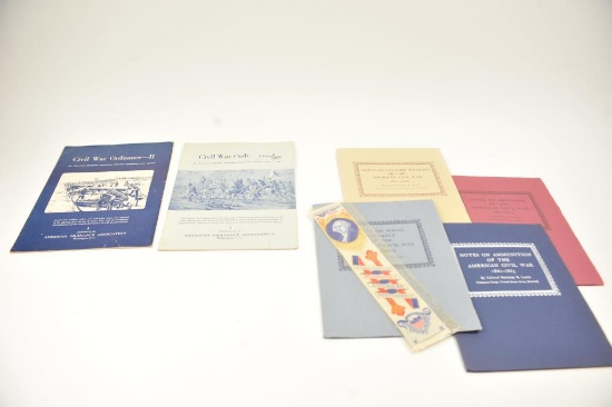 20HI-110 MILITARY PRINT LOT W/6 VOL ON CIVIL WAR
